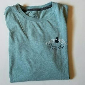 Volcom Teal Modern Fit Shirt